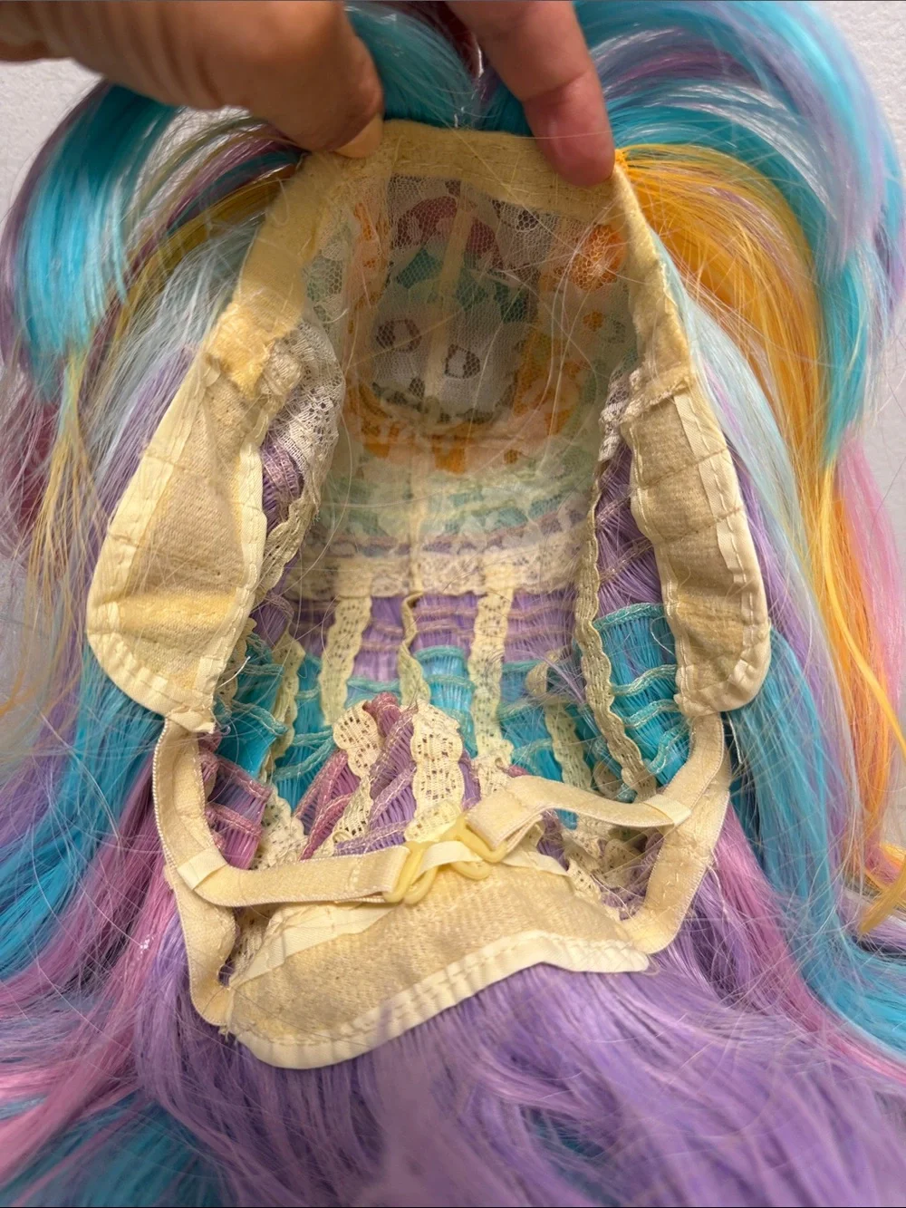 Rainbow Pastel Wig 14